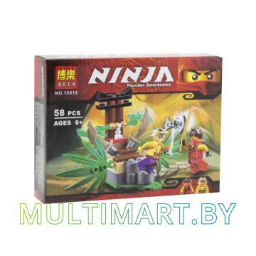 Конструктор Bela Ninja (Ниндзя) Ловушка в джунглях (10315A)